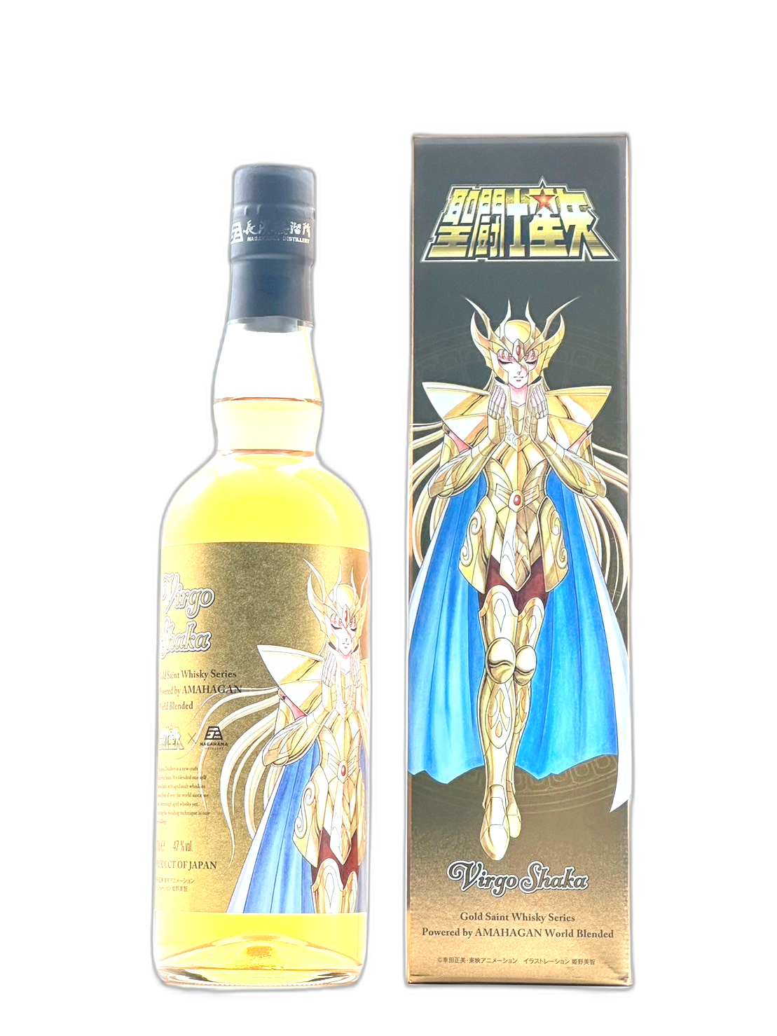 アマハガン 聖闘士星矢ゴールドセイントシリーズ バルゴ シャカ 700ml /長濱蒸溜所