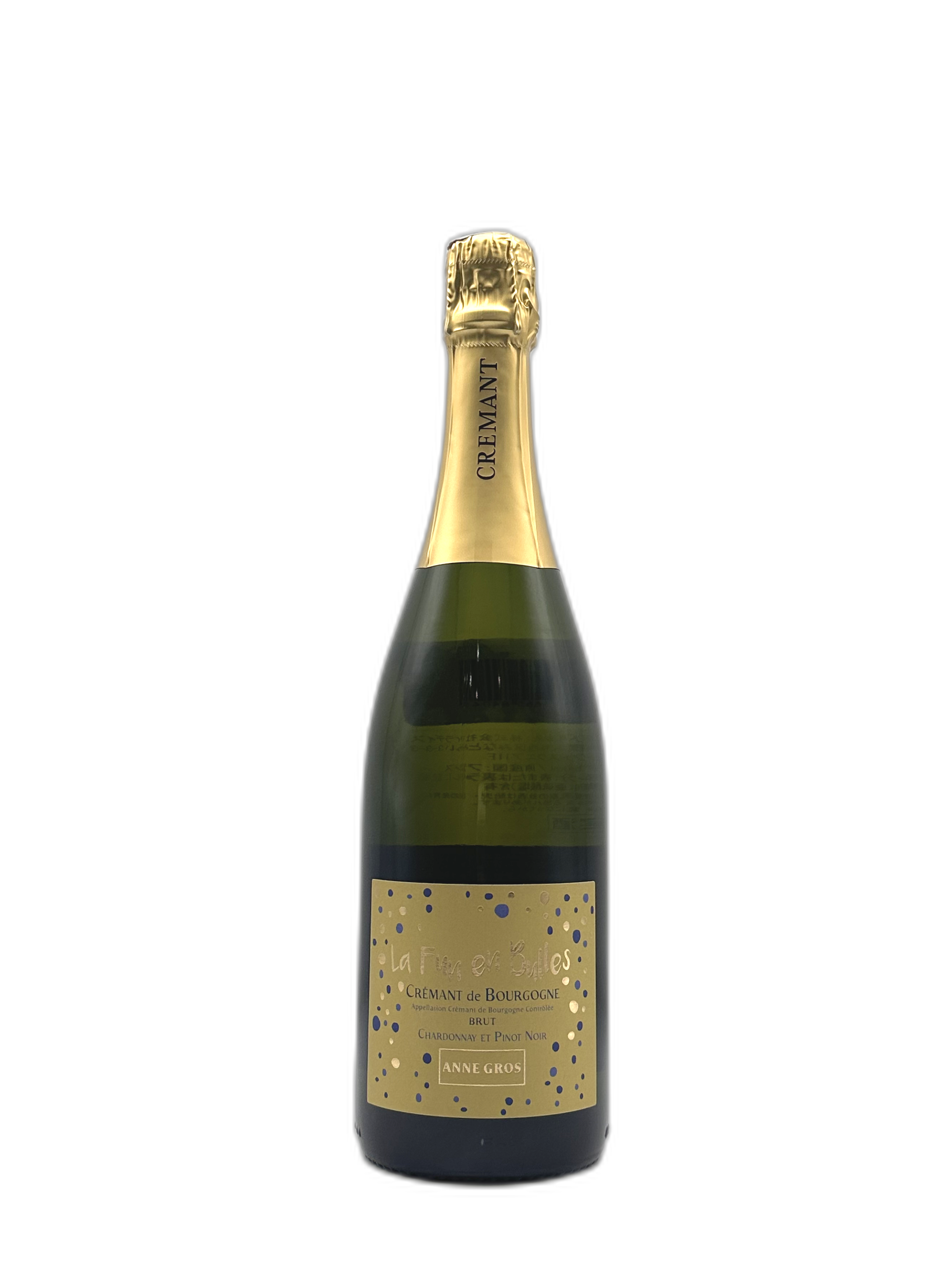 アンヌ･グロ クレマン･ド･ブルゴーニュ ラ･ファン･アン･ビュル シャルドネ･エ･ピノ･ノワール750ml