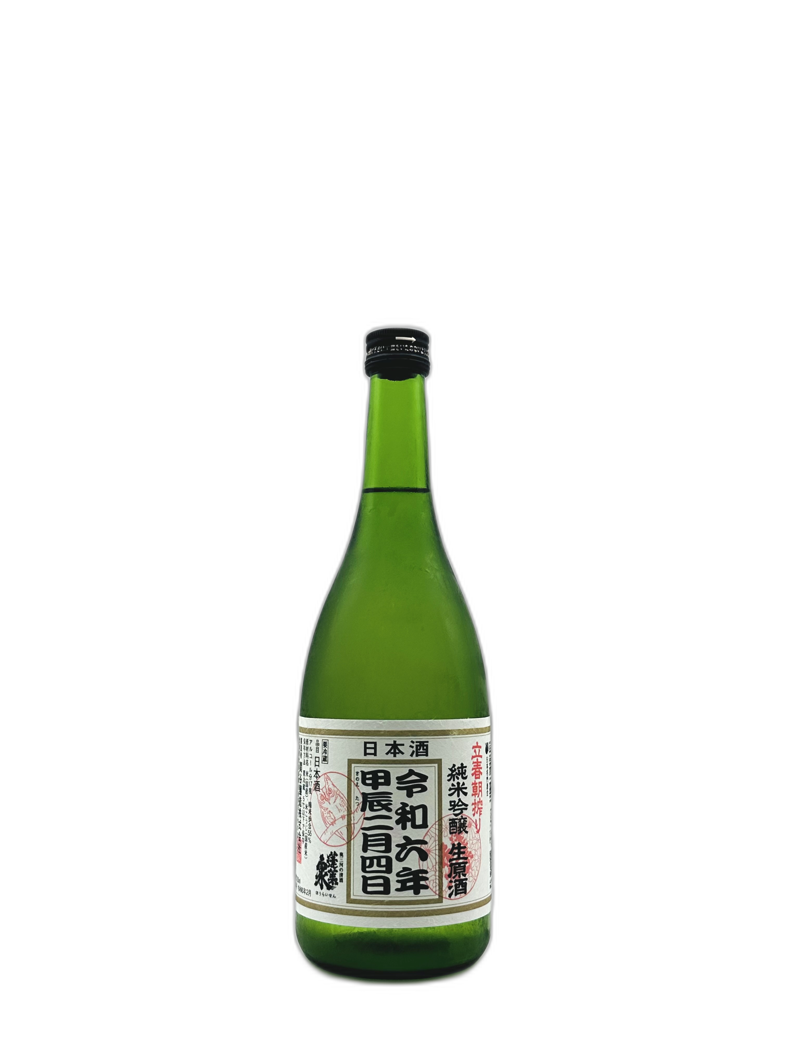 蓬莱泉 令和六年立春朝搾り 純米吟醸 720ml 関谷醸造