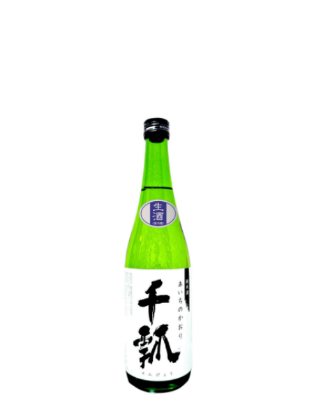 【予約受付中！】千瓢 あいちのかおり 純米 生原酒 1800ml 水谷酒造